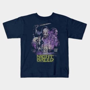 Thriller Horror Night Breed vintage cracked Kids T-Shirt